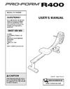 6035640 - Owners Manual, PFEVRW39930,UK - Product Image