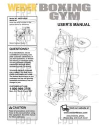 Owners Manual, WESY18520 - Product Image