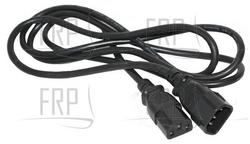 Power cord, daisy chain, 4.5' - Product Image