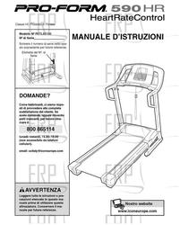 Owners Manual, PETL55130,ITALIAN - Italian Version