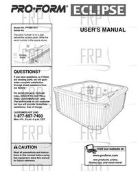 Owners Manual, PFSB61531 - Product Image