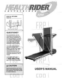Manual, Owners, HRTL08980 - Product Image