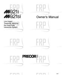 Owners Manual, 9.21i - 9.21si - Product Image
