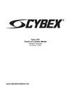 7005034 - Cybex VR2 Owner's and Service Manual - Product Manual