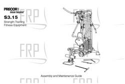 ASSEMBLY INSTRUCTIONS, S3.15/S3.19 - Product Image