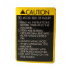Decal, Caution - Product Image