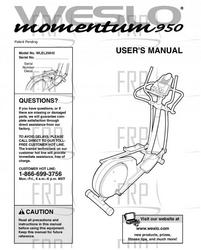 Owners Manual, WLEL25042,FLR - Product Image
