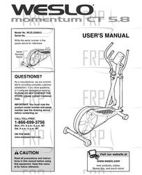 USER'S MANUAL - Product Image USER'S MANUAL - Product Image