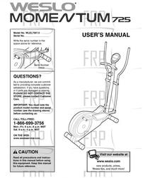 Manual, Owner's,WLEL73970 - Product Image