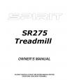 Manual, Owner's SR275 - Product Image
