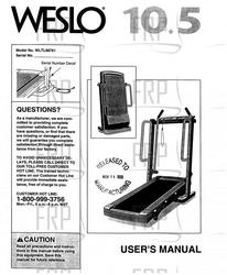 Manual, Users,  WLTL98761 - Product Image