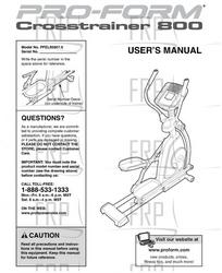 Manual, User's - Product Image Manual, User's - Product Image