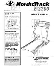 Owners Manual, NTL16920 - Product Image