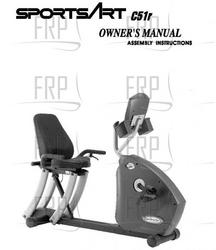 Owners Manual - Product Image