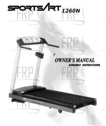 1260N Owners manual - Product Image