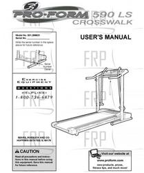 Owners Manual, 299621 182738- - Product Image