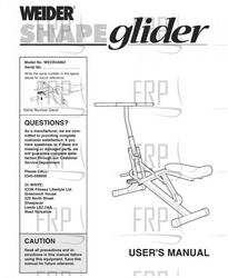 Manual, Owners, WECR43061 - Product Image