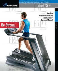 MANUAL,OWNERS,TREADCLIMBER,CD - Product Image