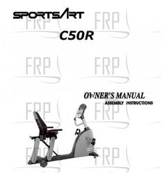 OWNERS MANUAL C530R - Product Image
