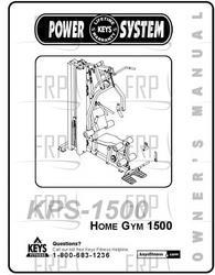 Manual, Owners KPS-1500 - Product Image