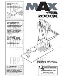 Manual, Owners, WESY77731 - Product Image