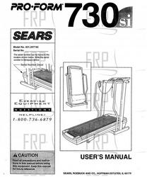 Owners Manual, 297740 - Product Image