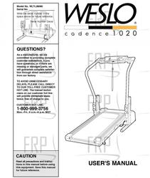 Manual, Owners, WLTL28080 - Product Image
