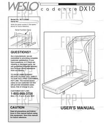 Owners Manual, WLTL35080 - Product Image