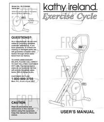 Owners Manual, WLEX30380 - Product Image