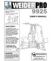 6008920 - Owners Manual, WESY93191 - Product Image