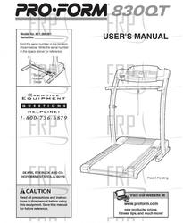 Owners Manual, 299281 - Product Image