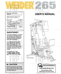 Owners Manual, WESY19611 - Product Image
