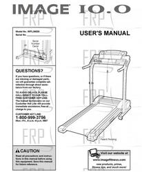 Owners Manual, IMTL39520 - Product Image