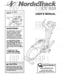Owners Manual, 283530 - Product Image