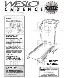 Owners Manual, WLTL21130 - Product Image