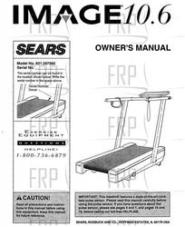 Owners Manual, 297560 - Product Image