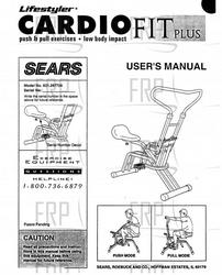 Owners Manual, 287724 - Product Image