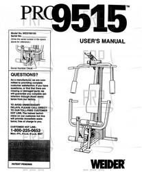 Owners Manual, WESY95150,UK - Product Image
