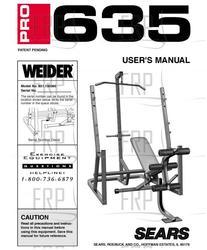 Owners Manual, 150390 - Product Image