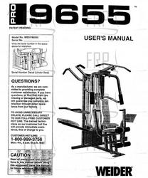 Manual, Owners, WESY96550 - Product Image