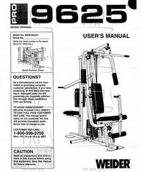 Owners Manual, WESY96251 - Product Image