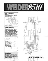Owners Manual, WESY85101,UK - Product Image