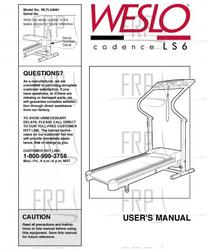 Owners Manual, WLTL54081 H02772-C - Product Image