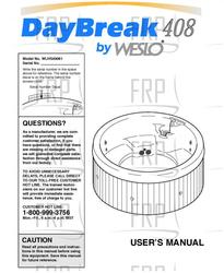 Owners Manual, WLHS43081 - Product Image Owners Manual, WLHS43081 - Product Image
