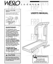 Owners Manual, WCTL41590,ECA - Product Image