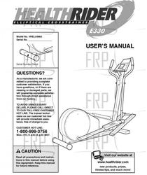 Owners Manual, HREL05982 - Product Image