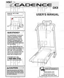 Owners Manual, WLTL11092 - Product Image