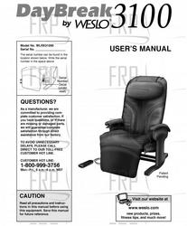 Owners Manual, WLRX31090 - Product Image