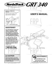Owners Manual, NTBE01701 - Product Image