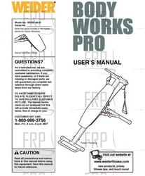 Owners Manual, WEBE14010 - Product Image